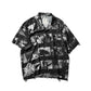 PHOTOPRINT SHIRT / BLACK & WHITE