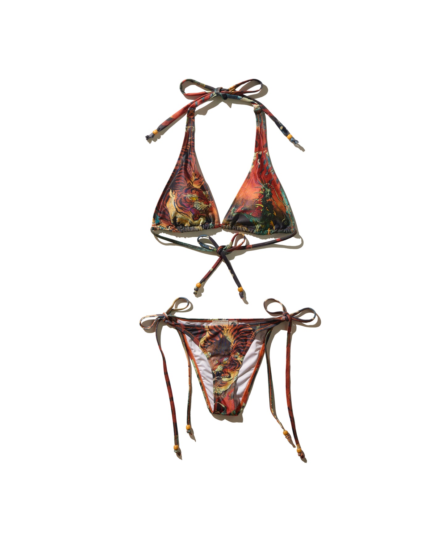 DOWNHILL TIGER & DRAGON BIKINI SET / ORIGIN