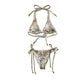 DOWNHILL TIGER & DRAGON BIKINI SET / BEIGE