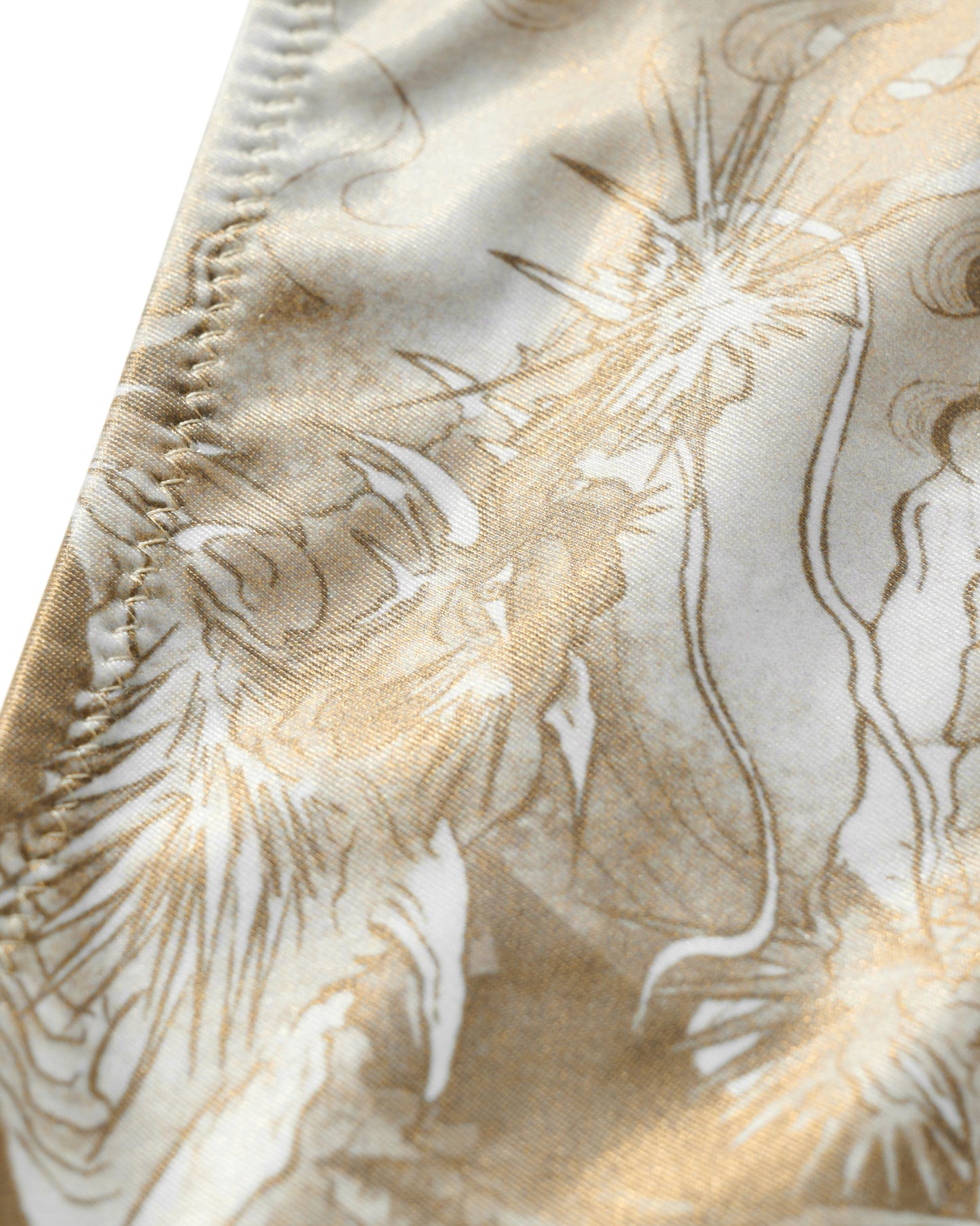 DOWNHILL TIGER & DRAGON BIKINI SET / BEIGE