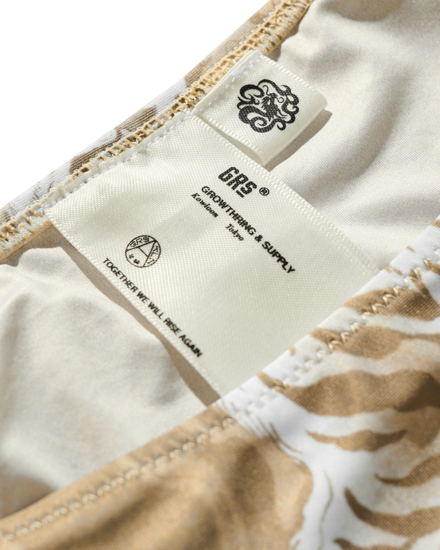 DOWNHILL TIGER & DRAGON BIKINI SET / BEIGE