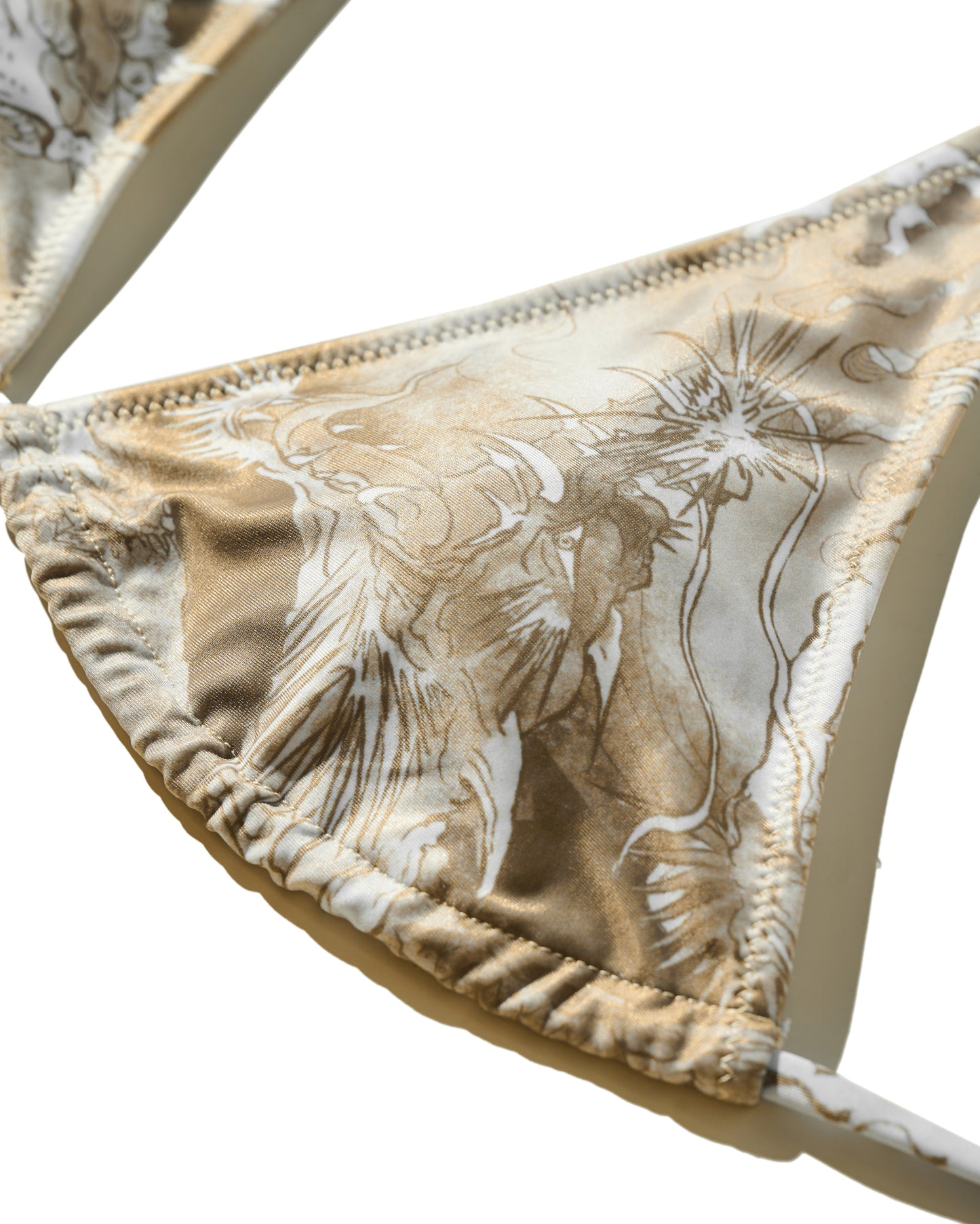 DOWNHILL TIGER & DRAGON BIKINI SET / BEIGE