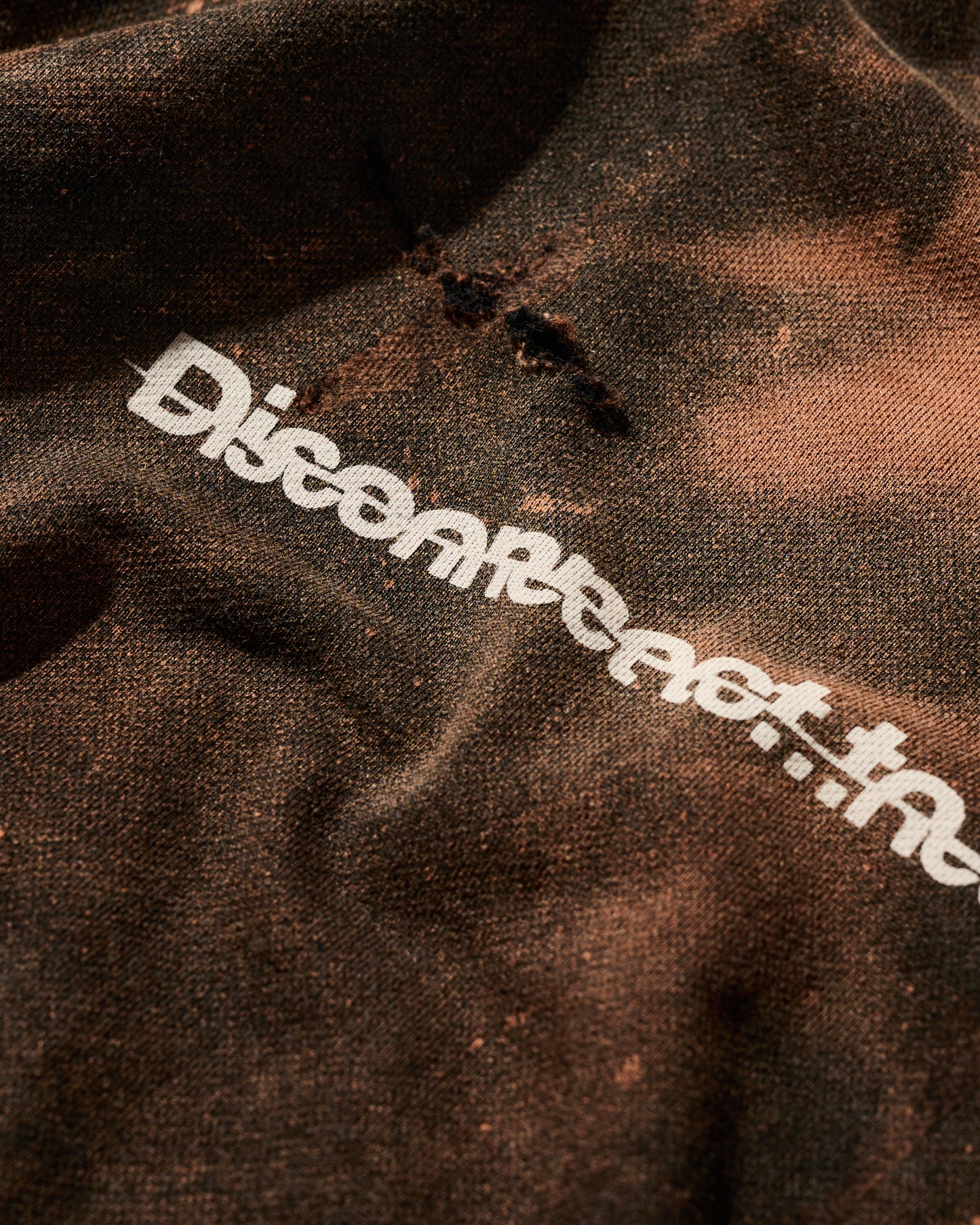 [PRE-ORDER] Disconnect To... Reconnect Unplugged Live X GRS SUN FADED DISTRESSED TEE / BLACK