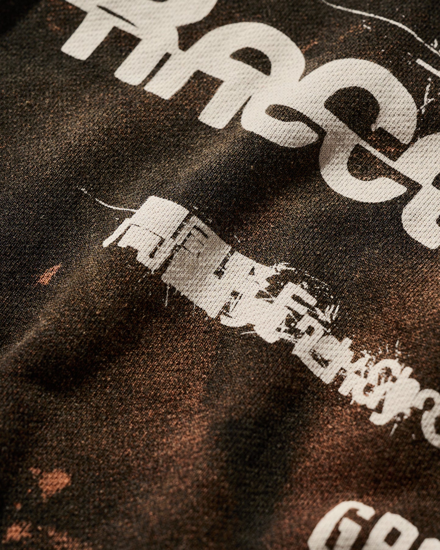 [PRE-ORDER] Disconnect To... Reconnect Unplugged Live X GRS SUN FADED DISTRESSED TEE / BLACK