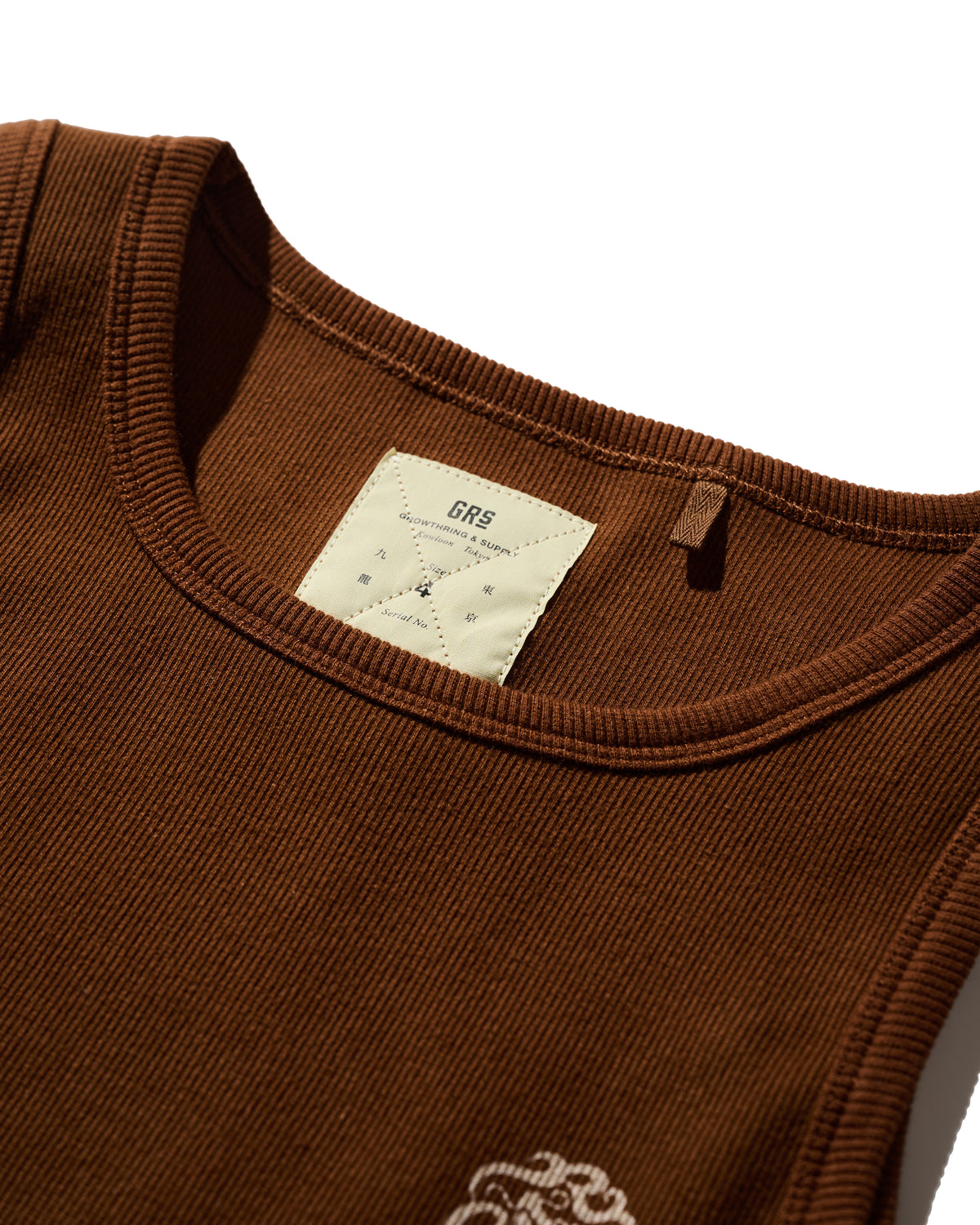 GRS DRAGON TANK TOP / COCOA BROWN