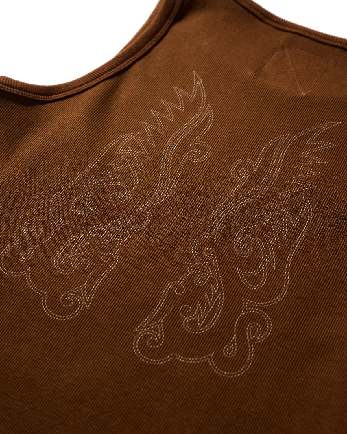 GRS DRAGON TANK TOP / COCOA BROWN