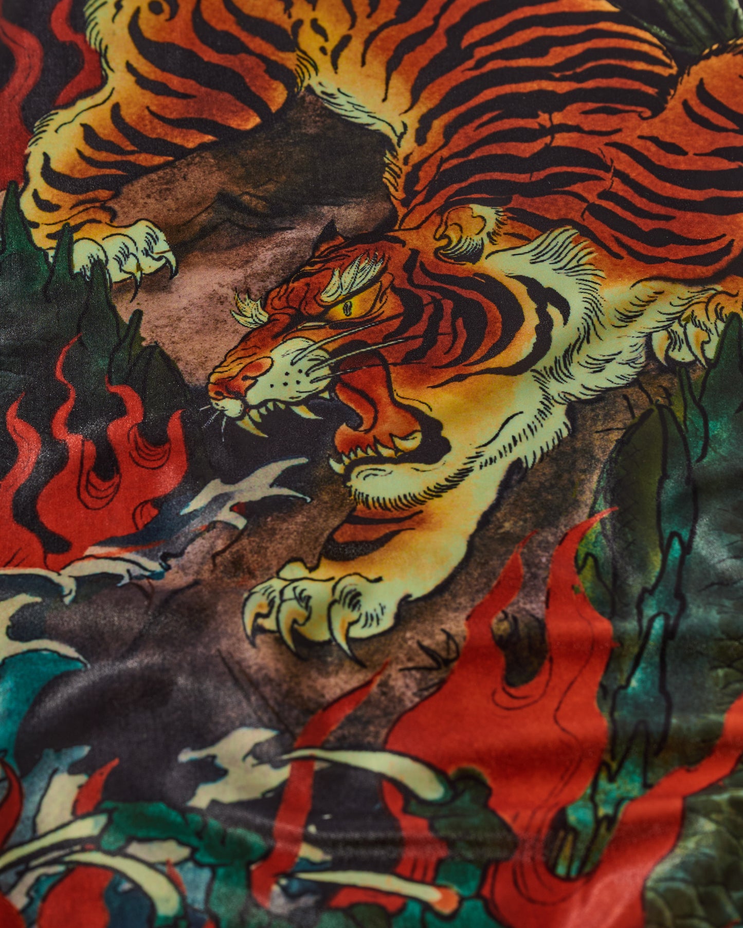 DOWNHILL TIGER & DRAGON BIKINI SET / ORIGIN
