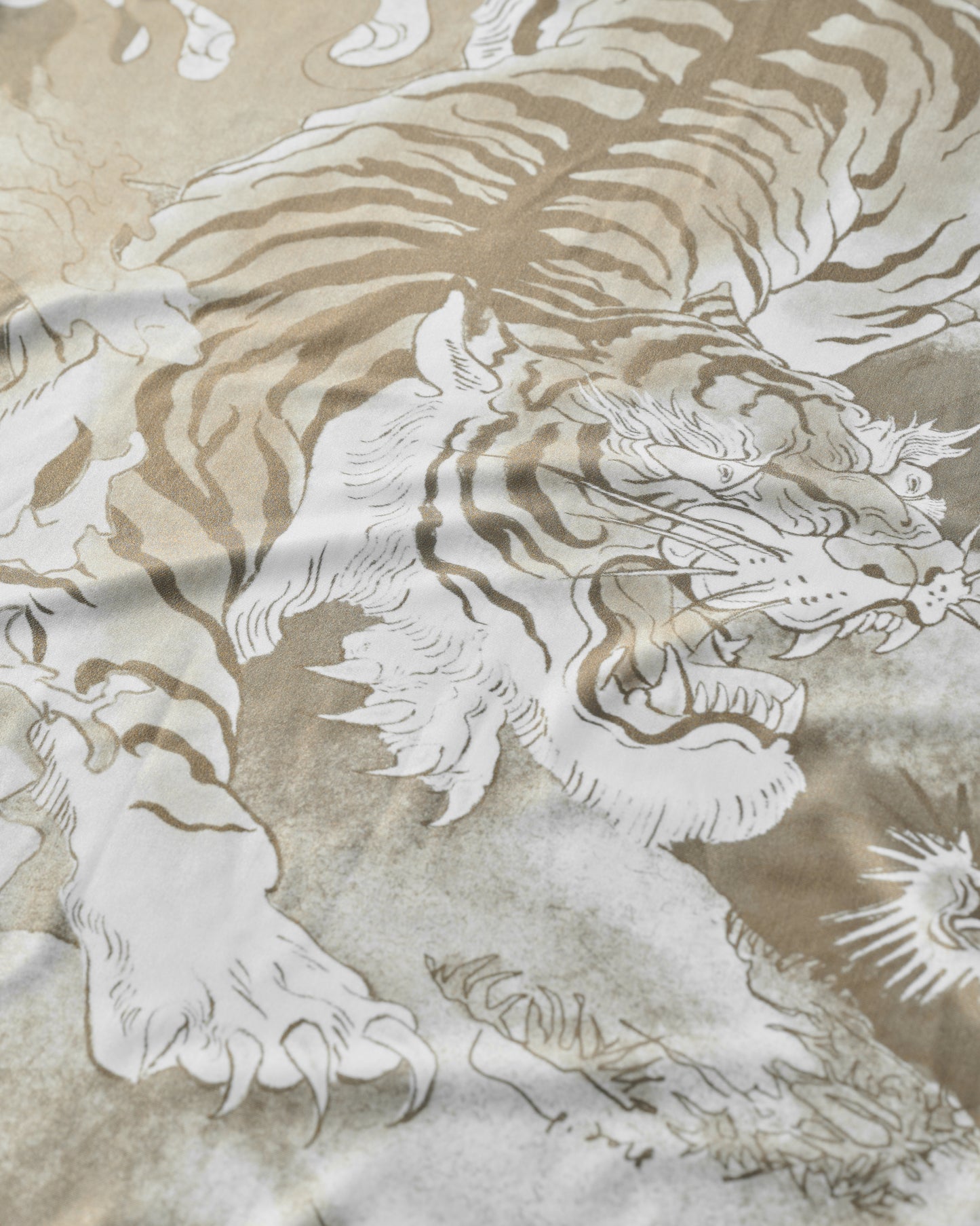 DOWNHILL TIGER & DRAGON BIKINI SET / BEIGE