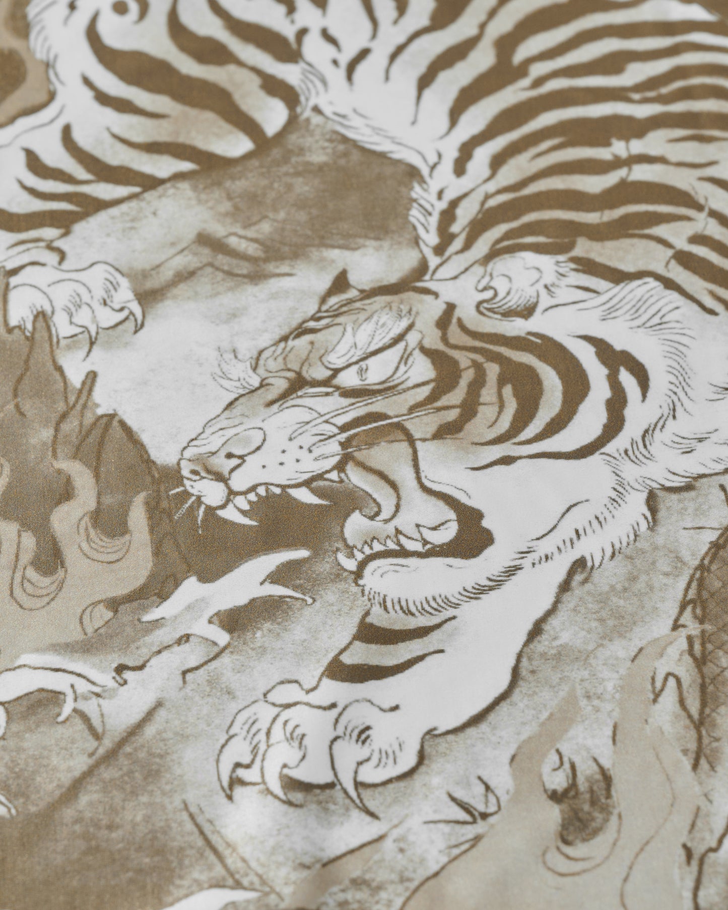 DOWNHILL TIGER & DRAGON BIKINI SET / BEIGE