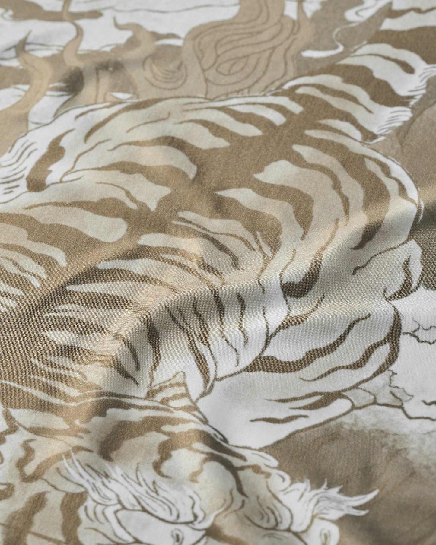 DOWNHILL TIGER & DRAGON BIKINI SET / BEIGE