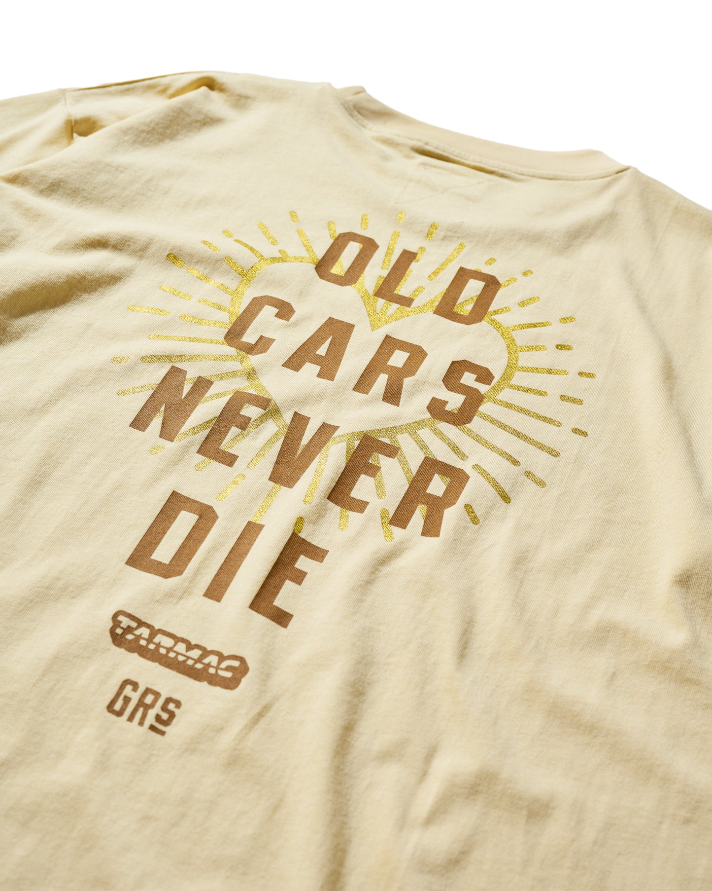 GRS X TARMAC WORKS “OLD CAR NEVER DIE” TEE