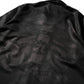 DOUBLE DRAGON OVERPRINT CREPE SHIRT / MONO BLACK