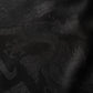 DOUBLE DRAGON OVERPRINT CREPE SHIRT / MONO BLACK