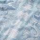 DOUBLE DRAGON OVERPRINT CREPE SHIRT / SEASIDE BLUE