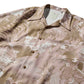 DOWNHILL TIGER & DRAGON OVERPRINT CREPE SHIRT / SAFARI