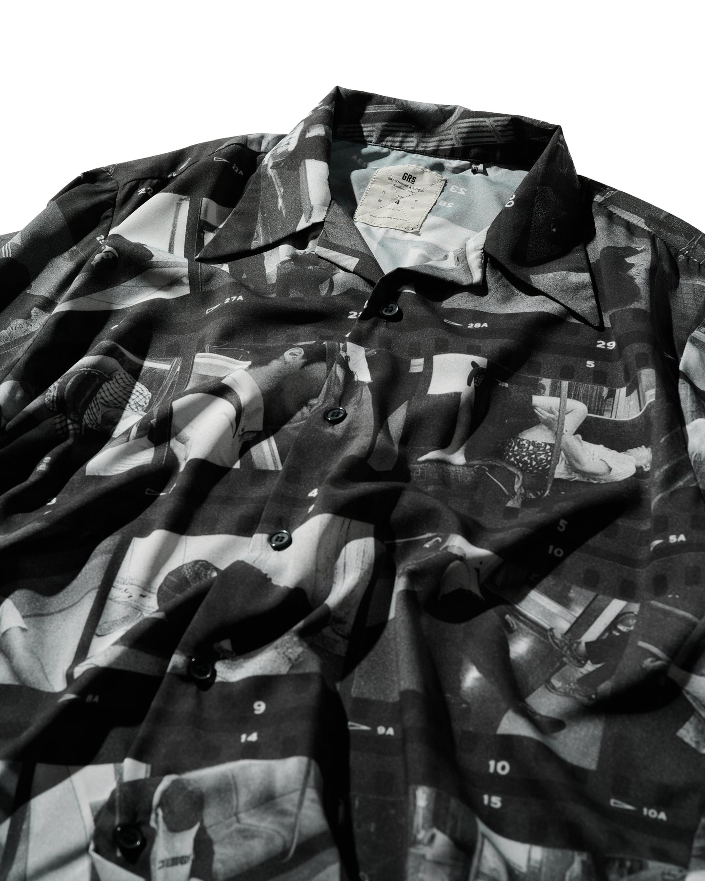 PHOTOPRINT SHIRT / BLACK & WHITE
