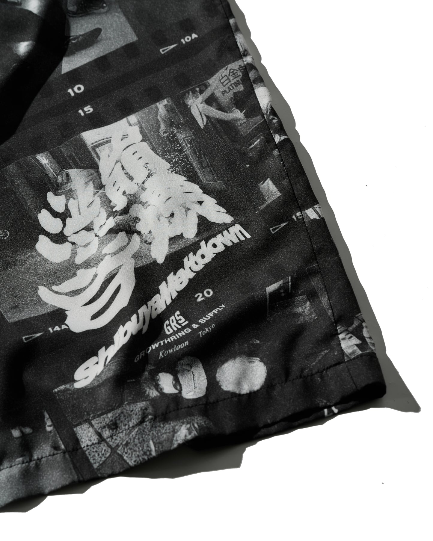 PHOTOPRINT SHIRT / BLACK & WHITE