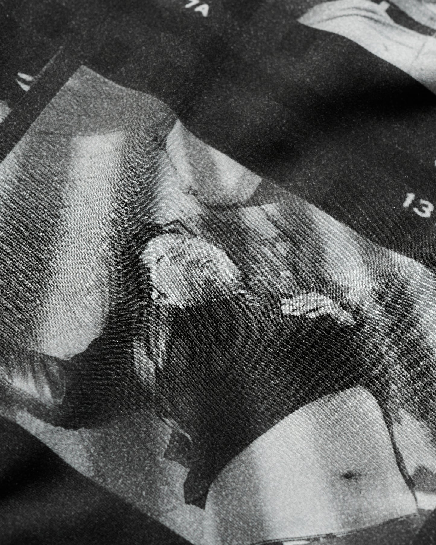 PHOTOPRINT SHIRT / BLACK & WHITE
