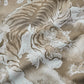 DOWNHILL TIGER & DRAGON  SWIM SHORTS / SAFARI