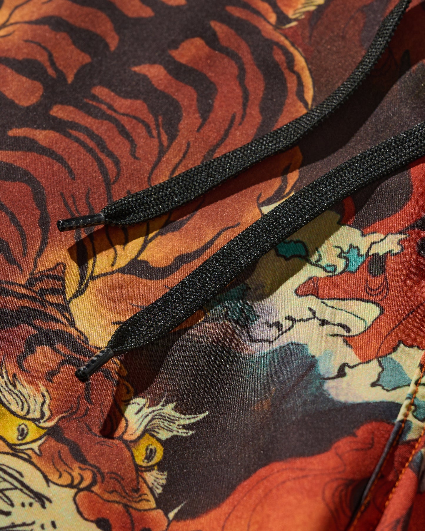 DOWNHILL TIGER & DRAGON SWIM SHORTS / ORIGIN
