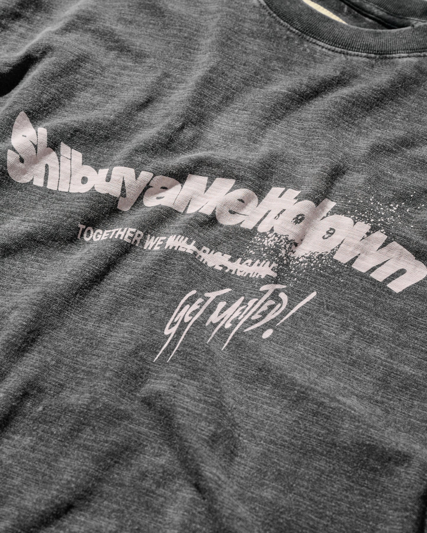 SHIBUYA MELTDOWN TEE 03 / BLACK