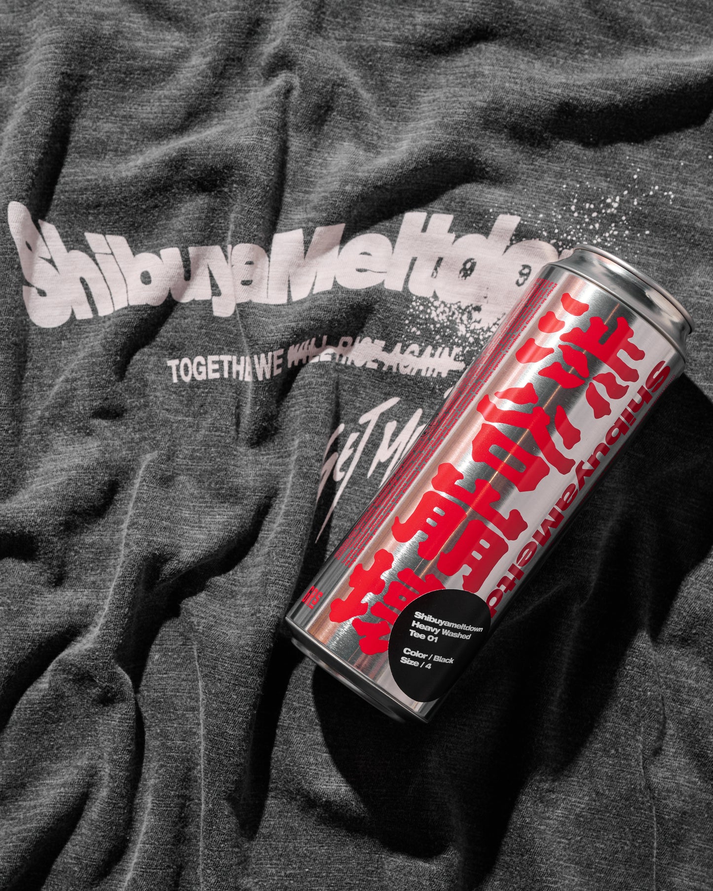 SHIBUYA MELTDOWN TEE 03 / BLACK