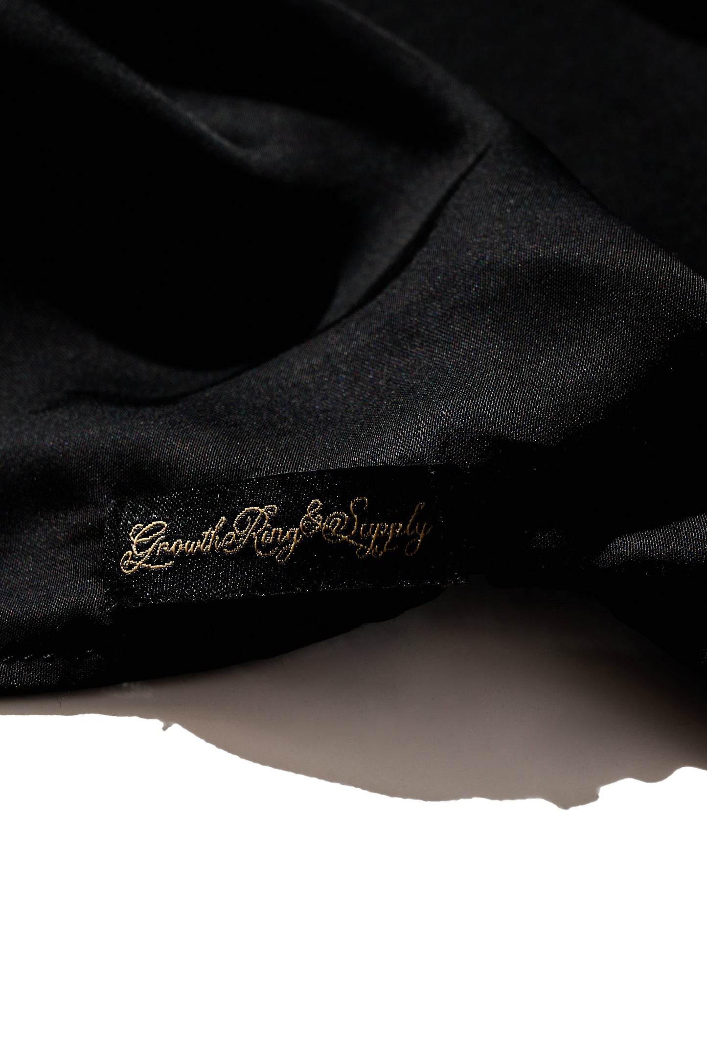 GRS SILK BANDANA CAP / BLACK