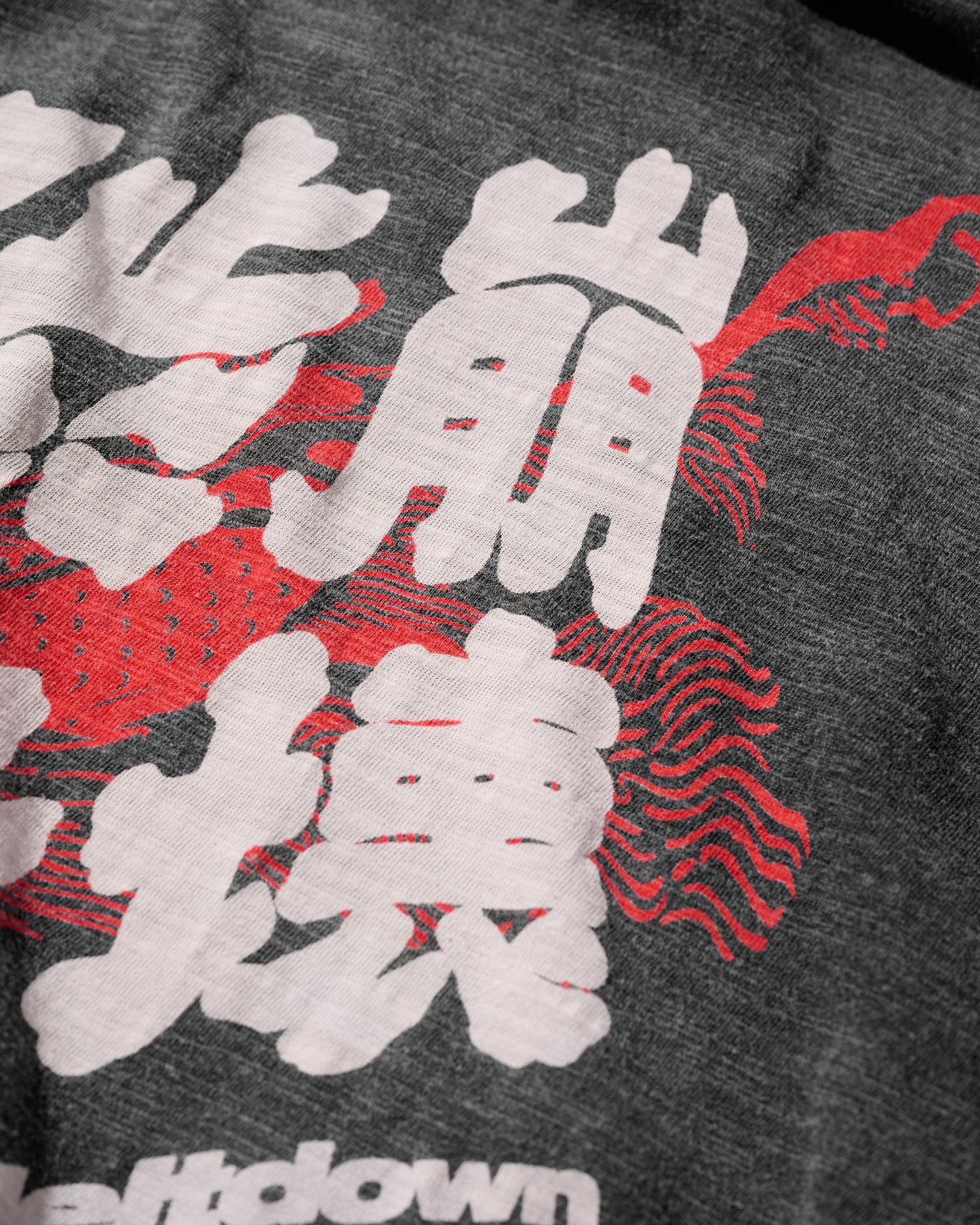 SHIBUYA MELTDOWN TEE 01 / BLACK
