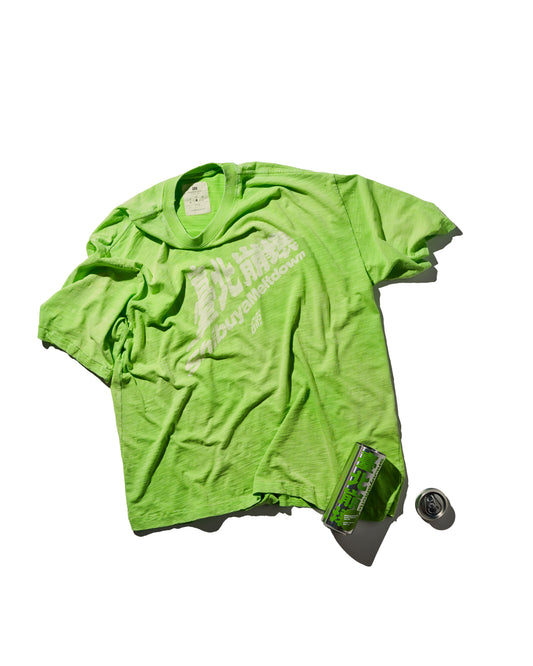 COMPRESSED MELTDOWN TEE / 臺北崩壞 TYPE 2 SPECIAL BEER CAN VERSION