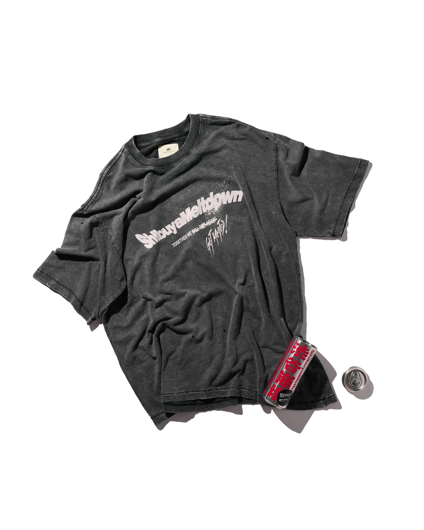 SHIBUYA MELTDOWN TEE 03 / BLACK