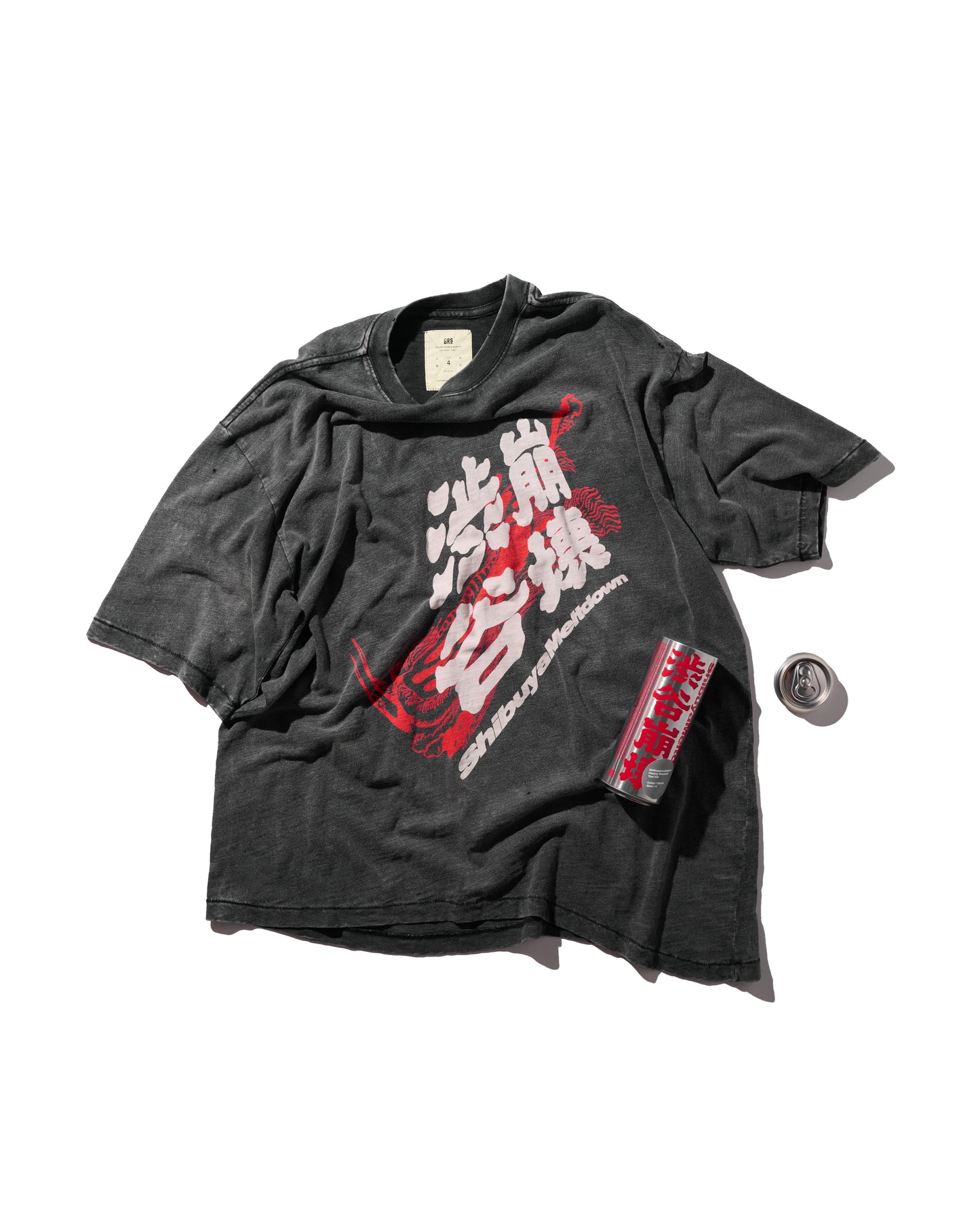 SHIBUYA MELTDOWN TEE 01 / BLACK