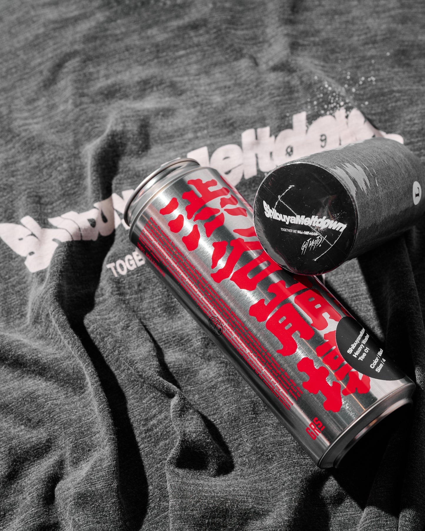 SHIBUYA MELTDOWN TEE 03 / BLACK