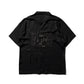 KOWLOON WALLED CITY SILK SHIRT / BLACK