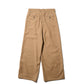 WIDE TWEED TROUSERS / TAN