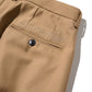 WIDE TWEED TROUSERS / TAN