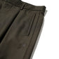 WIDE TWEED TROUSERS / COCOA BROWN