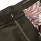 WIDE TWEED TROUSERS / COCOA BROWN