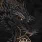 KOWLOON WALLED CITY SILK SHIRT / BLACK