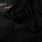 KOWLOON WALLED CITY SILK SHIRT / BLACK