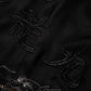 KOWLOON WALLED CITY SILK SHIRT / BLACK