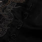 KOWLOON WALLED CITY SILK SHIRT / BLACK