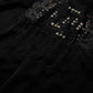 KOWLOON WALLED CITY SILK SHIRT / BLACK