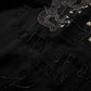 KOWLOON WALLED CITY SILK SHIRT / BLACK
