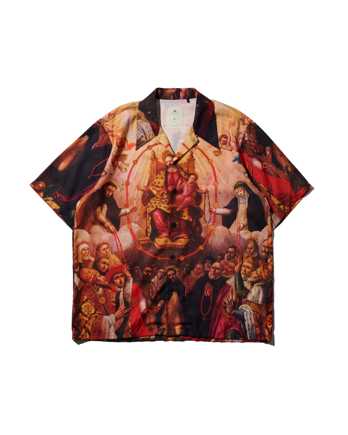 GRS LADY OF THE ROSARY OPEN COLLAR SHIRT