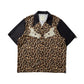 GRS LEOPARD OPEN COLLAR SHIRT / LEOPARD