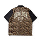 GRS LEOPARD OPEN COLLAR SHIRT / LEOPARD