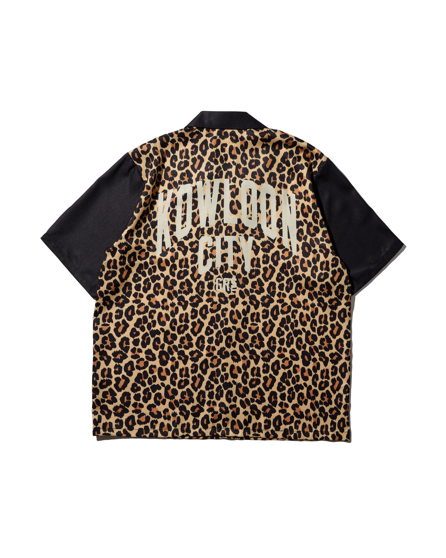 GRS LEOPARD OPEN COLLAR SHIRT / LEOPARD