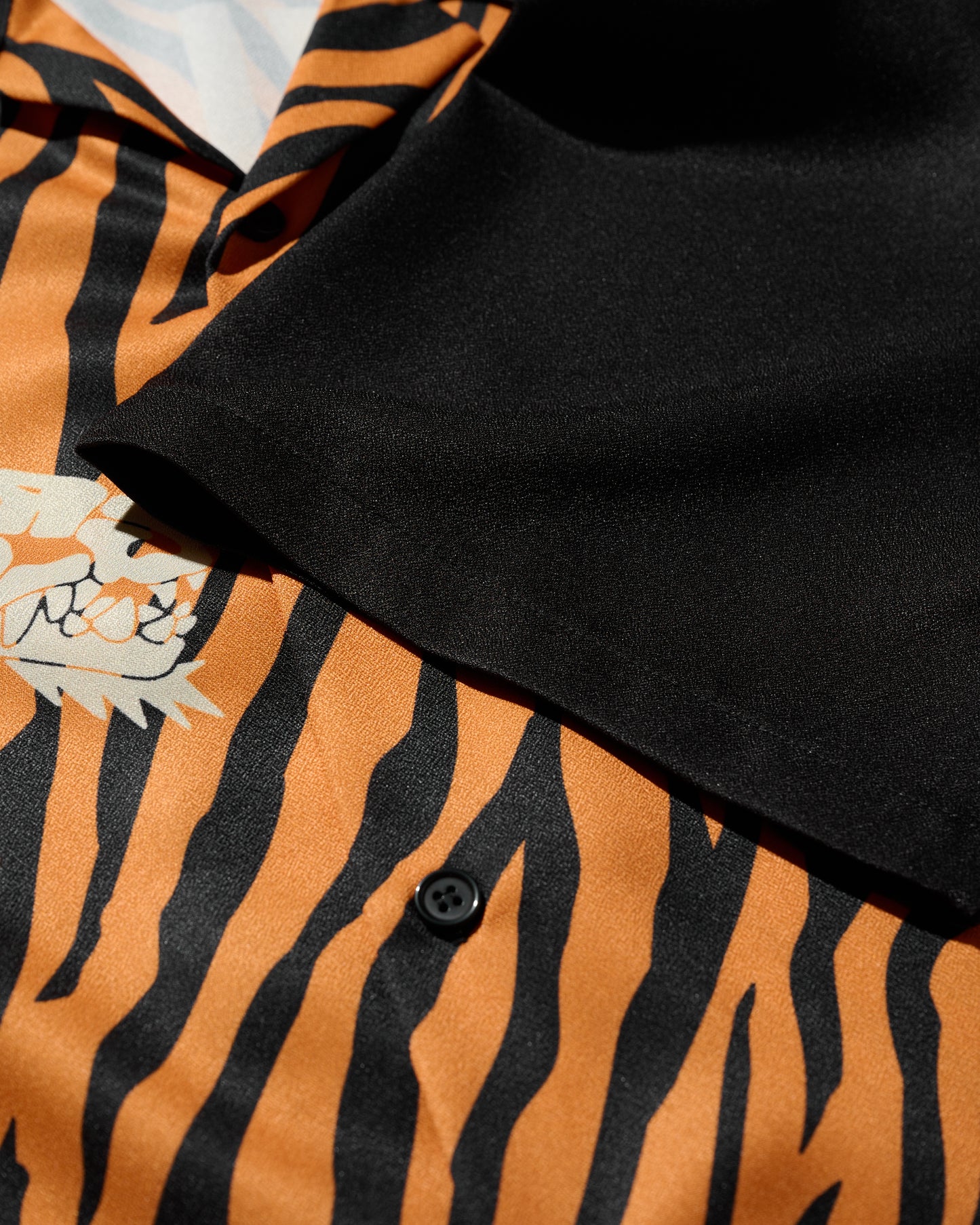 GRS TIGER OPEN COLLAR SHIRT / TIGER