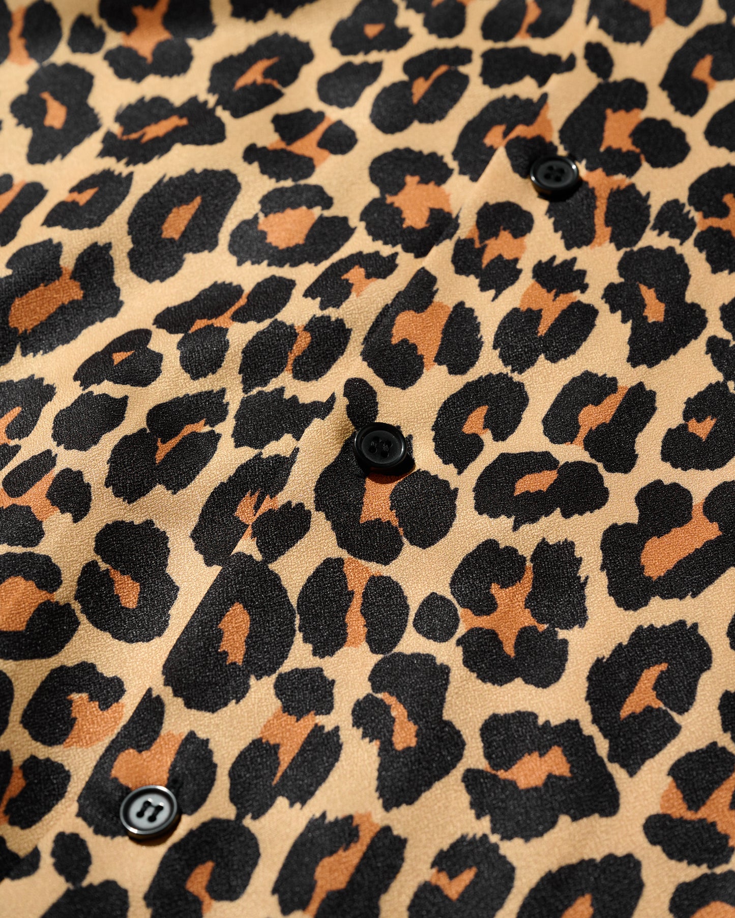 GRS LEOPARD OPEN COLLAR SHIRT / LEOPARD