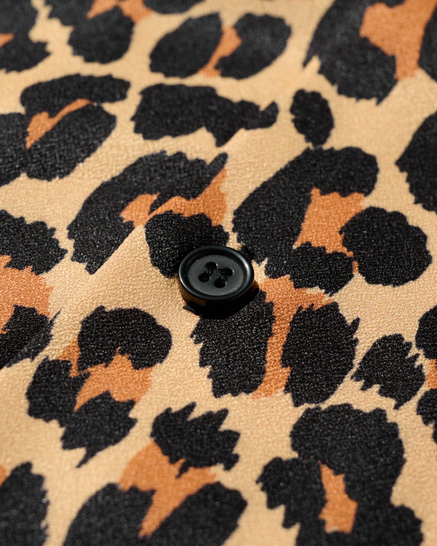 GRS LEOPARD OPEN COLLAR SHIRT / LEOPARD